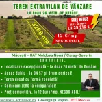 Macesti jud. CS - Teren extravilan de - la doar 26 metri de