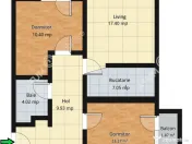 Apartament cu 3 camere si pod zona Brana Selimbar judet Sibi 