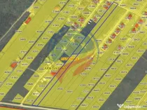 Teren intravilan in spate la Damila, spre padure, 95 euro/mp