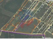 Teren intravilan in spate la Damila, spre padure, 95 euro/mp 