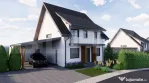 EXCLUSIVITATE! Teren autorizat, 1100 mp, utilitati, Salicea,