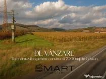 Teren intravilan CC cu CU 7000mp in Cristian la DN