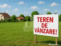 Parcela de teren 916 mp, de vanzare, front stradal 20 ml, Dumbravita.