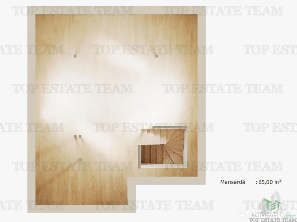 Vila individuala cuplata 5 camere, P 1 M, incalzire in pardo