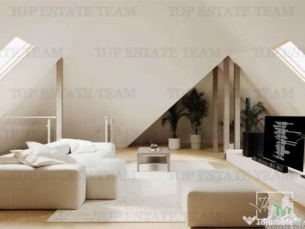 Vila individuala cuplata 5 camere, P 1 M, incalzire in pardo