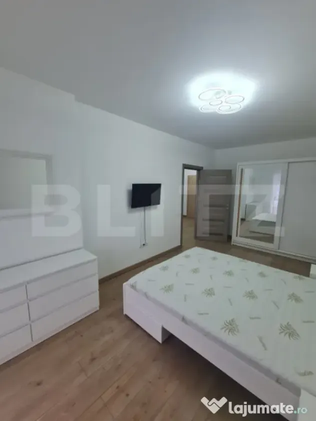 Apartament mobilat si utilat, incalzire in pardoseala, lift,