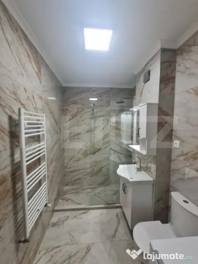 Apartament mobilat si utilat, incalzire in pardoseala, lift,