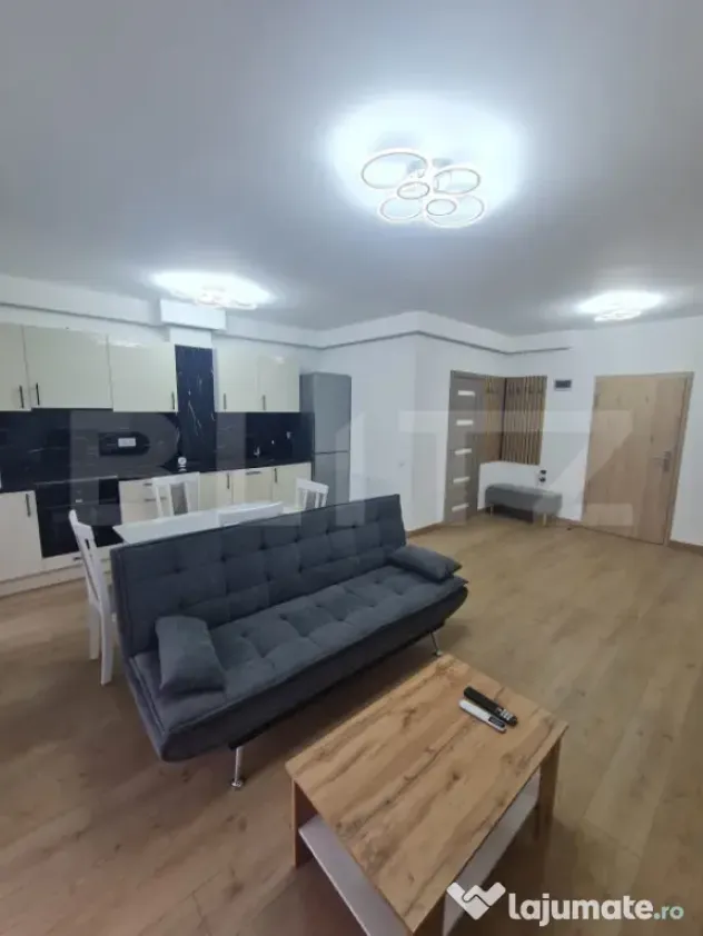 Apartament mobilat si utilat, incalzire in pardoseala, lift,