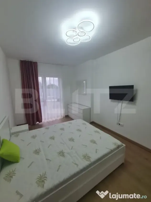 Apartament mobilat si utilat, incalzire in pardoseala, lift,
