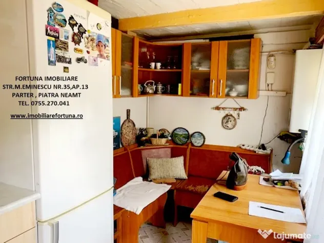Casa si 107 mp teren, cu beci si loc parcare, zona Centru-Piatra Neamt