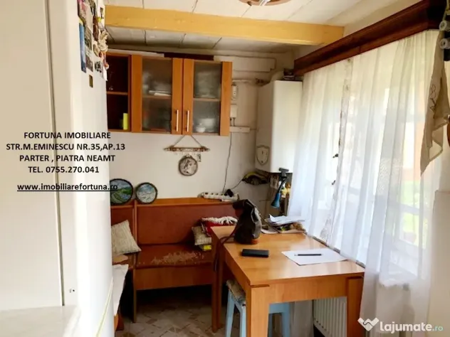 Casa si 107 mp teren, cu beci si loc parcare, zona Centru-Piatra Neamt