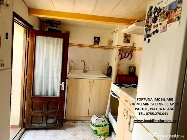 Casa si 107 mp teren, cu beci si loc parcare, zona Centru-Piatra Neamt