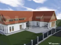 Duplex spatios 150 mp, teren 800 mp, carport pentru 2 masini