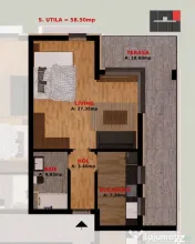 Apartament 2 camere si Garsoniera la 1,5 km de Bucuresti.