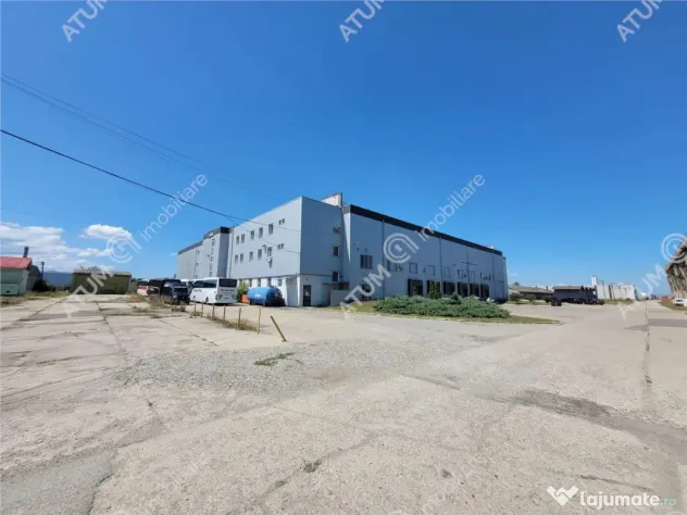 Hala cu rampe descarcare tir in zona Industriala Vest din Si