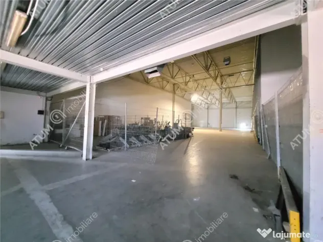 Hala cu rampe descarcare tir in zona Industriala Vest din Si