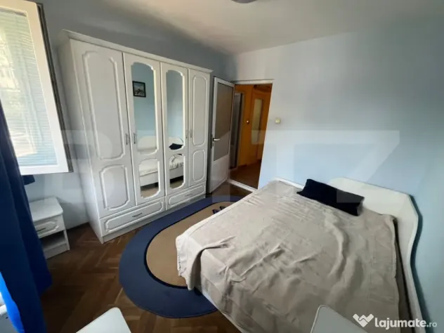 Apartament 3 camere, mobilat și utilat, etaj 1, Micro 9, pi