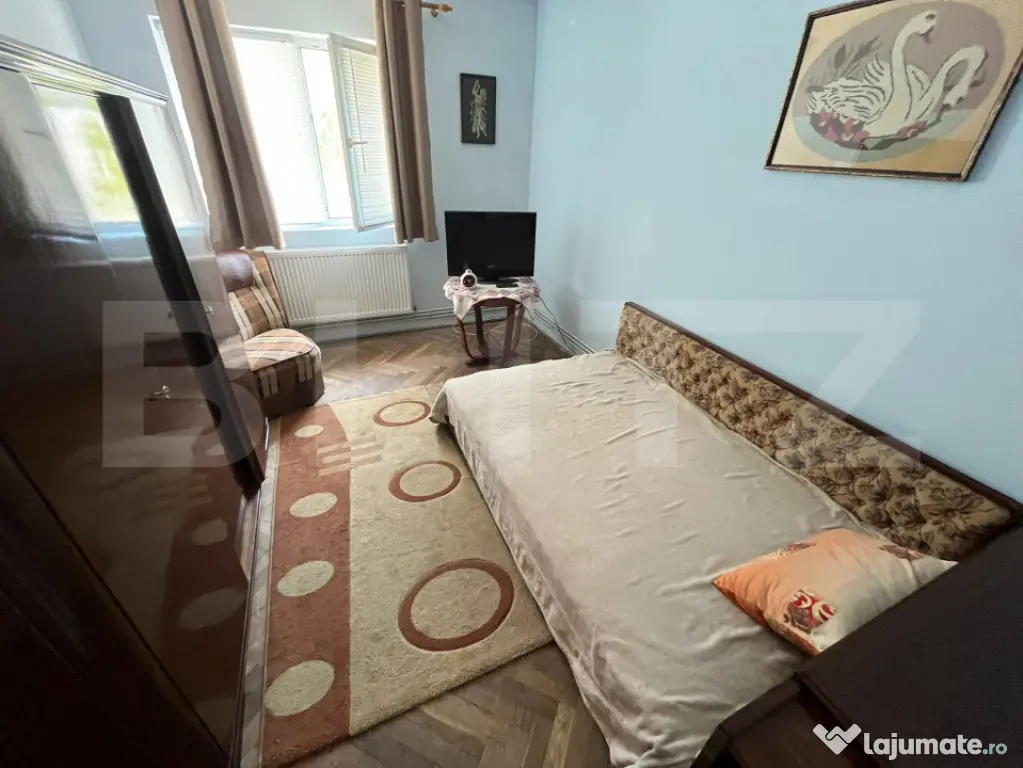 Apartament 3 camere, mobilat și utilat, etaj 1, Micro 9, pi