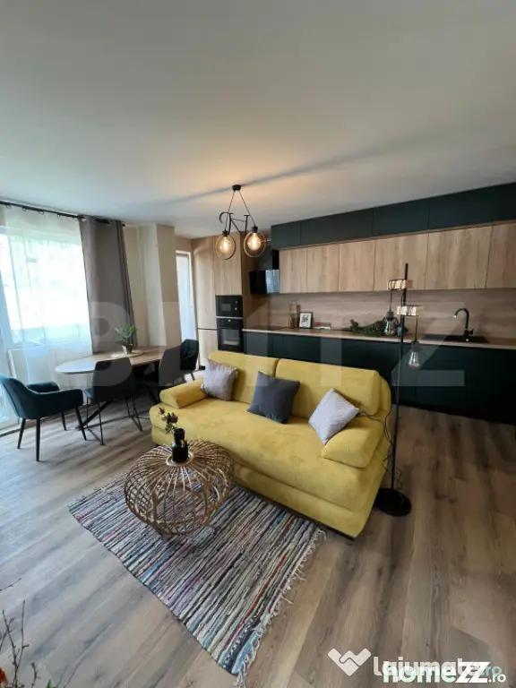 Apartament cu 3 camere, nou la cheie, parcare, zona Stejarul - Floresti (Cluj)