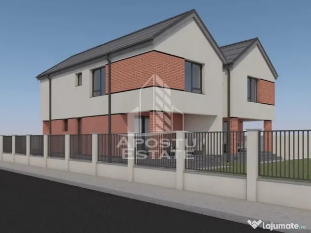 Teren în Mosnita Nouă cu autorizație de construcție pentru Duplex - Mosnita Noua (Timis)