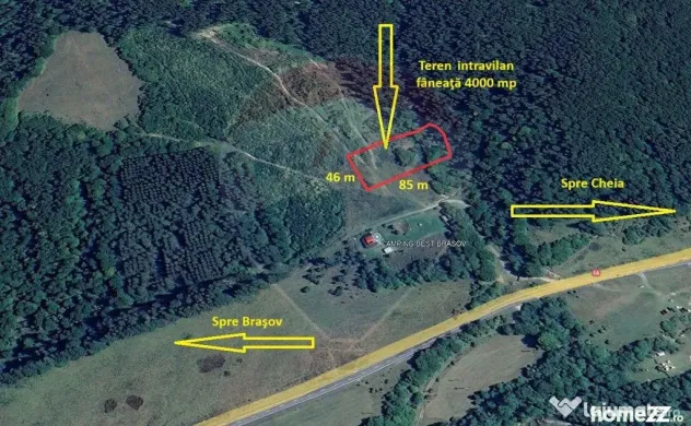 Teren intravilan, 4003 mp, Săcele - Babarunca