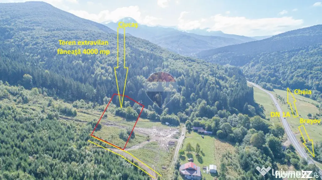 Teren extravilan, 4000 mp, Săcele - Babarunca - Sacele (Brasov)