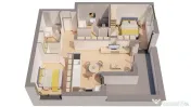 Penthouse NOU 3 camere - ARED LANGA AFI - direct de la de... 