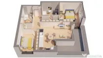 Penthouse NOU 3 camere - ARED LANGA AFI - direct de la de...
