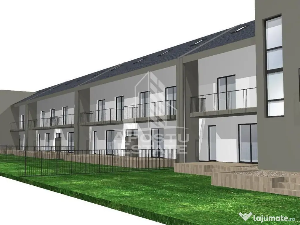 Casa și suprafața generoasă în complex de case înșiruite - Timisoara (Timis)
