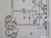 Apartament cu 2 camere in I. C. Frimu 