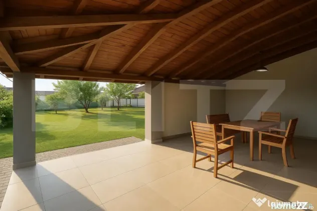 Vilă contemporană cu 5 dormitoare, 5 băi și teren de 920