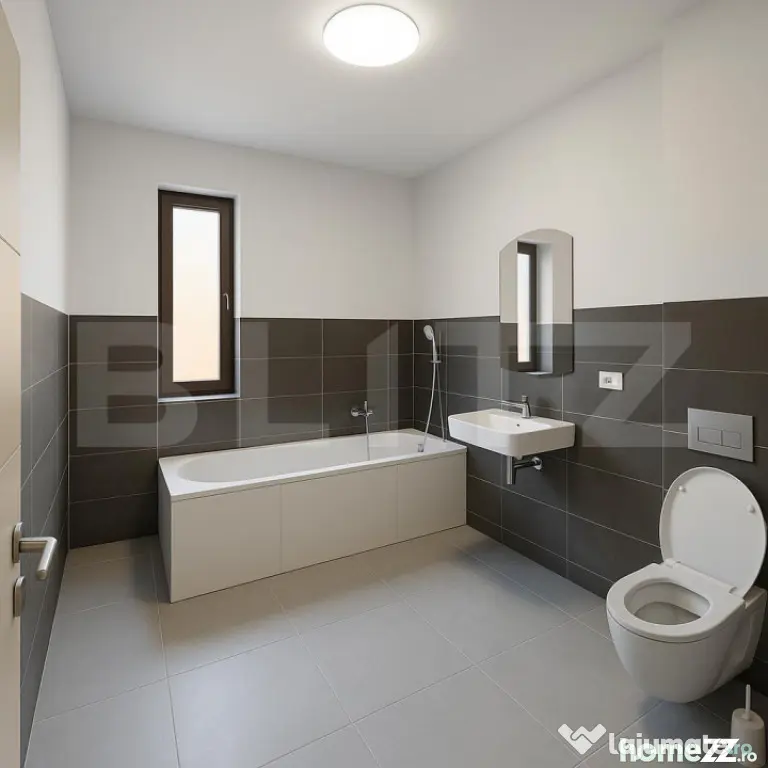Vilă contemporană cu 5 dormitoare, 5 băi și teren de 920