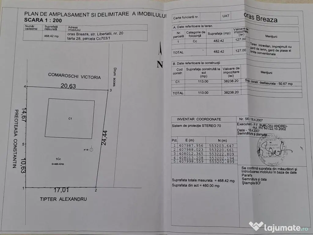 Casa zona centrala Breaza