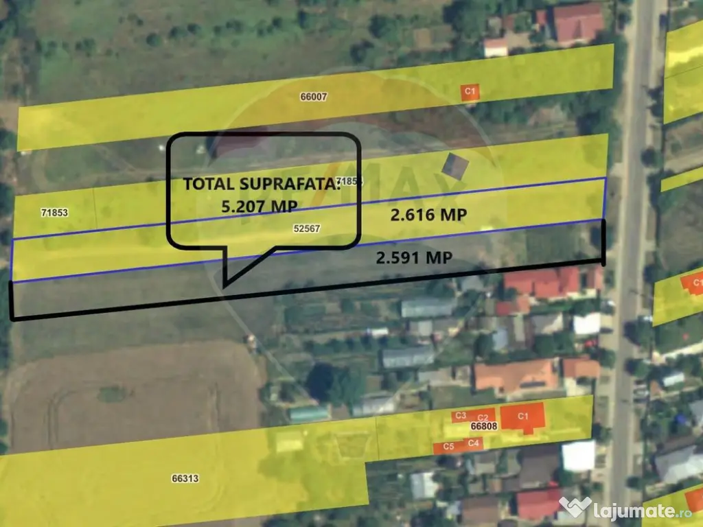 Vanzare Teren Balotesti / Strada I. C. Bratianu