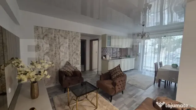 Apartament 3 camere, 71 mp, mobilat si utilat- Exterior Est,