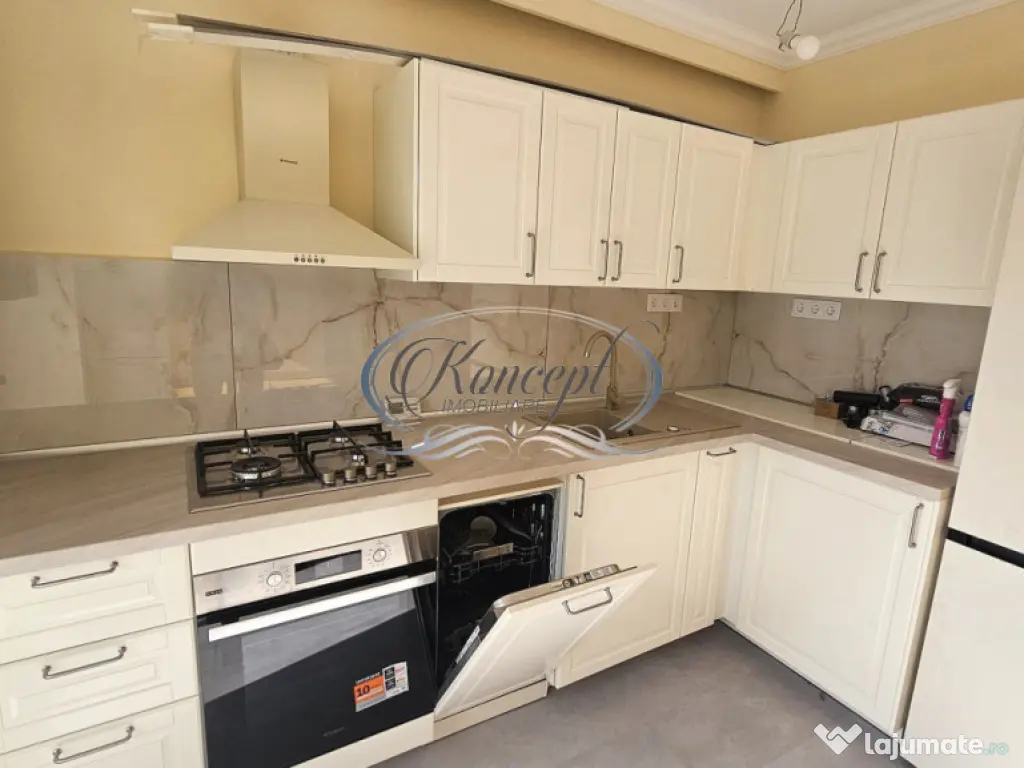 Apartament de vanzare finisat si mobilat in zona Borhanci