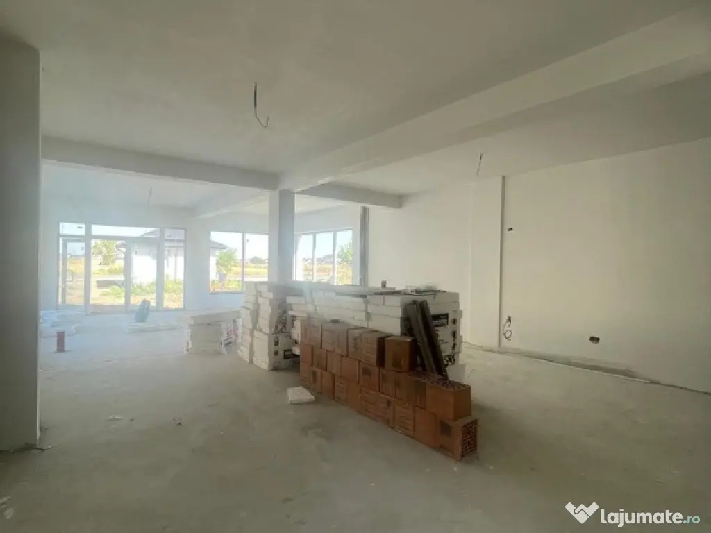 Spațiu comercial 125 mp cu 3 locuri de parcare incluse –finalizat 2024