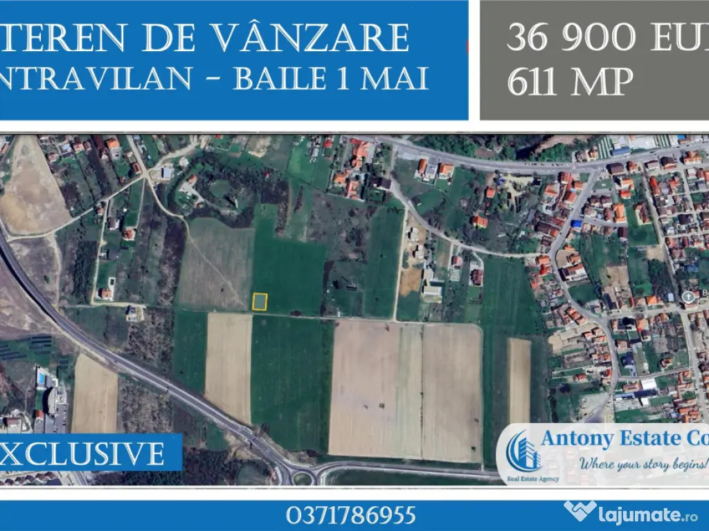 Teren intravilan de - Baile 1 Mai, Sanmartin