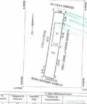 Teren cu casă demolabilă sau renovabila în Valu lui Traia 