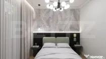 Apartament nou modern, 3 camere, centrala pe gaz si panouri