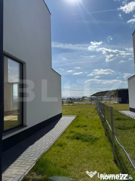 Duplex 129 mp, teren de 595 mp, la doar 20 de minute de cond