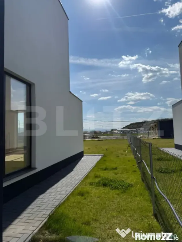 Duplex 129 mp, teren de 595 mp, la doar 20 de minute de cond