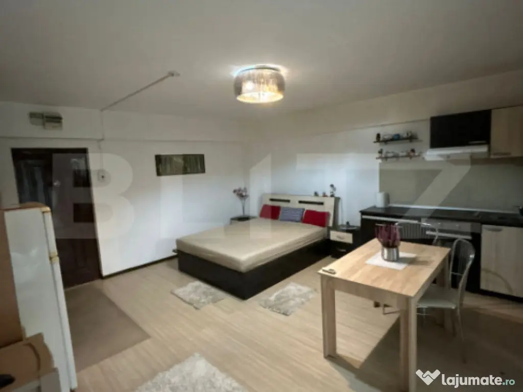 Apartament tip studio 35 m², etaj 1/6 – zonă Palas Iași