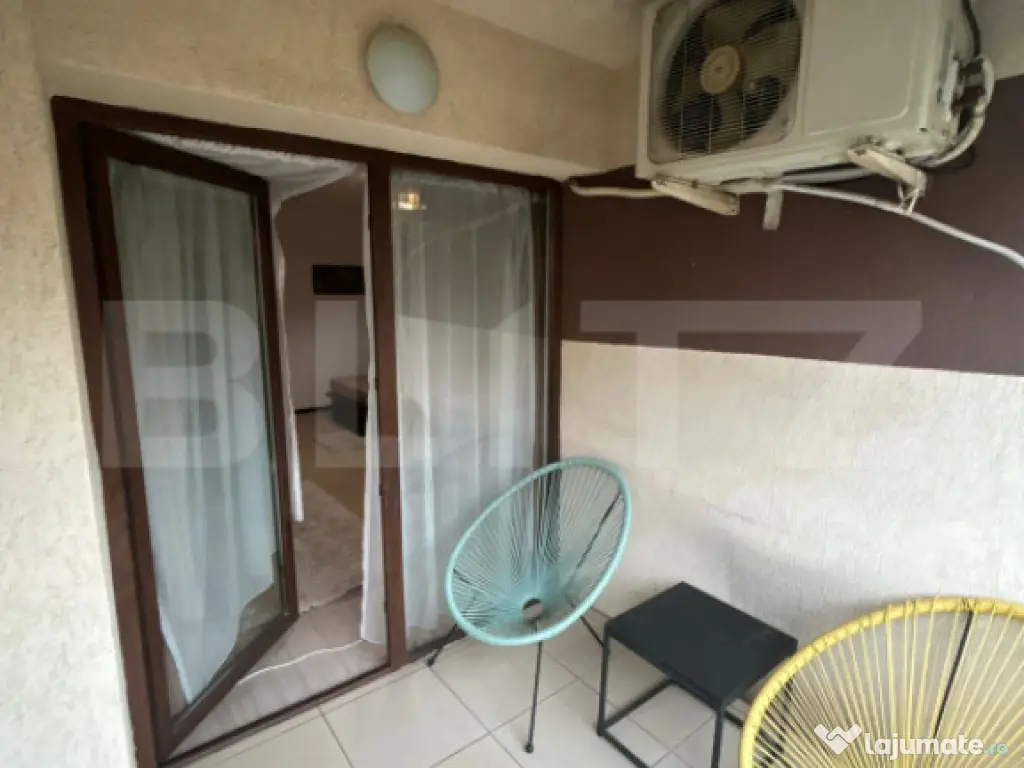Apartament tip studio 35 m², etaj 1/6 – zonă Palas Iași