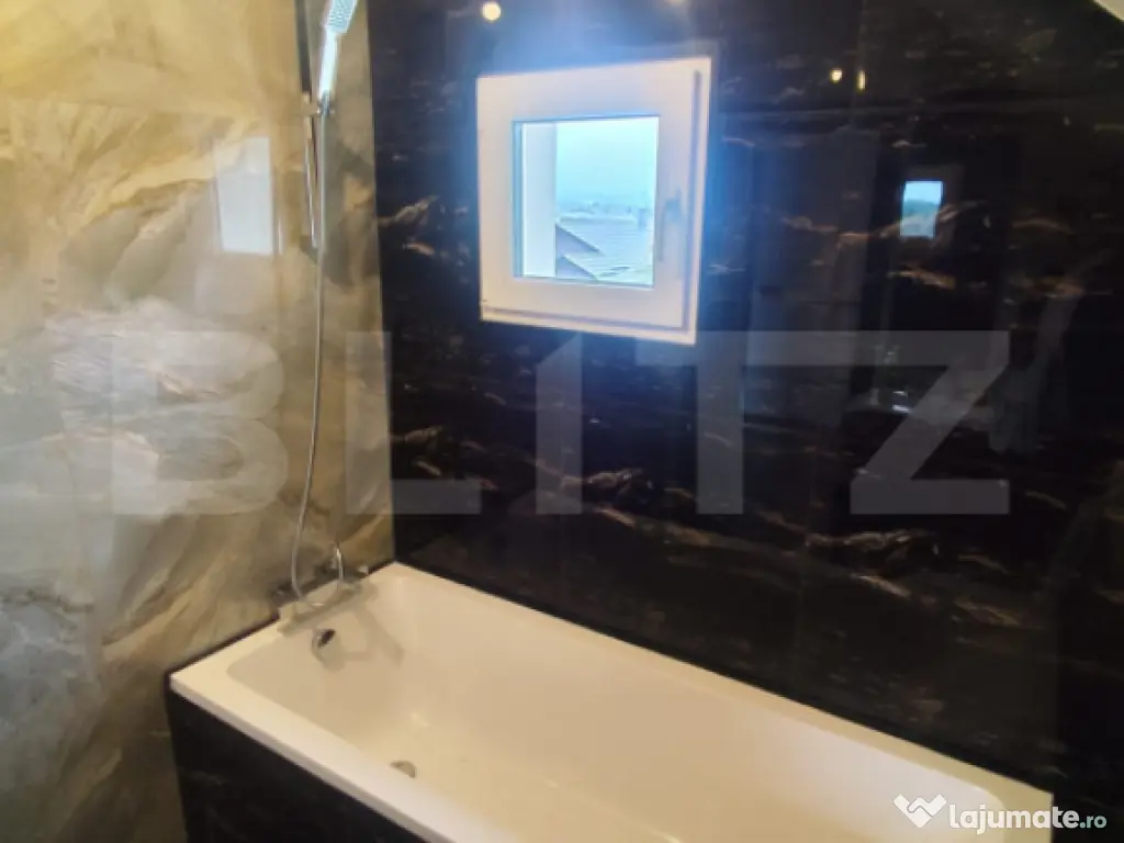 Casa 4 camere, 3 bai, materiale premium, Dancu, asfalt