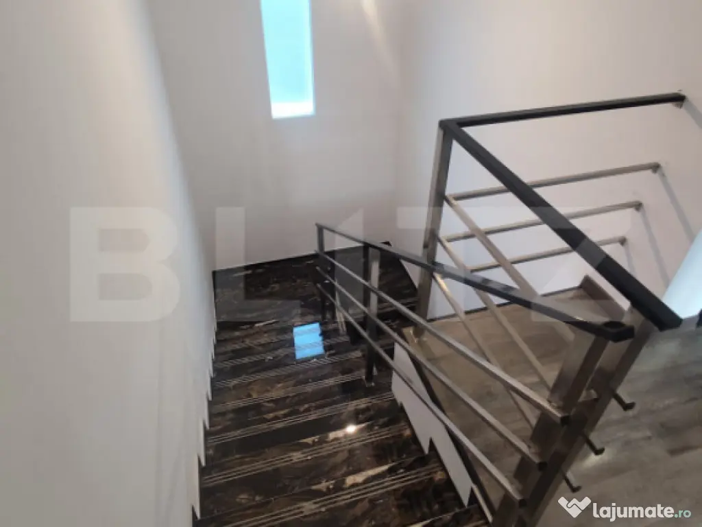 Casa 4 camere, 3 bai, materiale premium, Dancu, asfalt