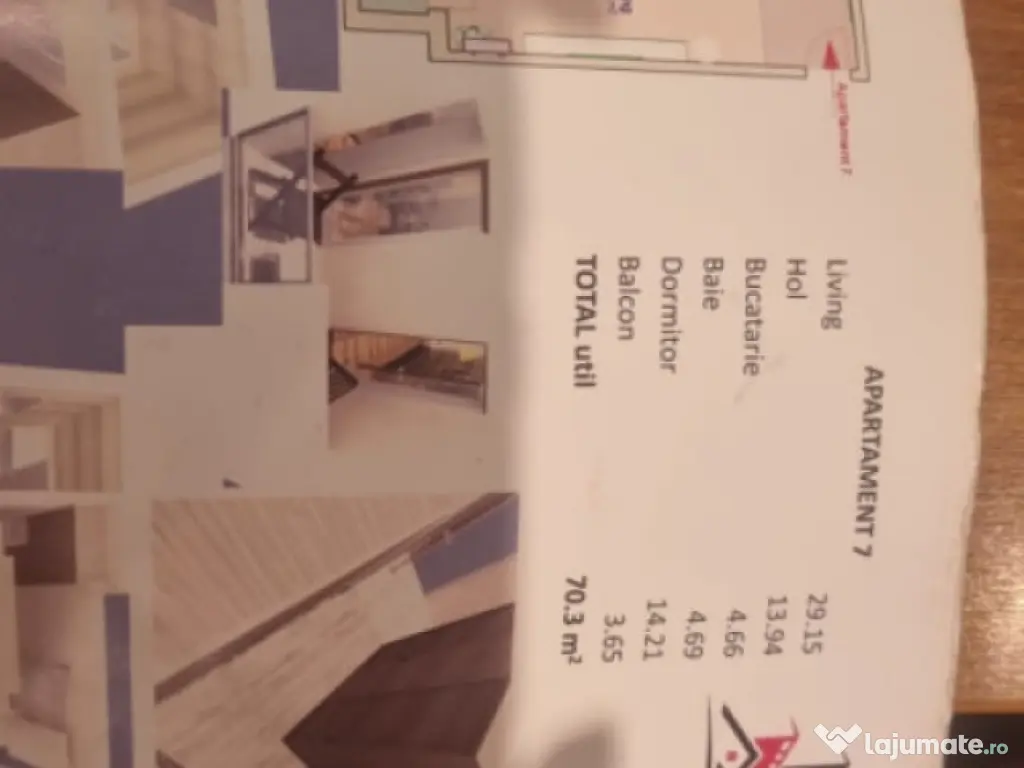 Apartament 2 camere, 66.65 mp, zona George Enescu