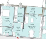 Apartament 2 camere 53 mp, Constructie Noua, Zona The Office