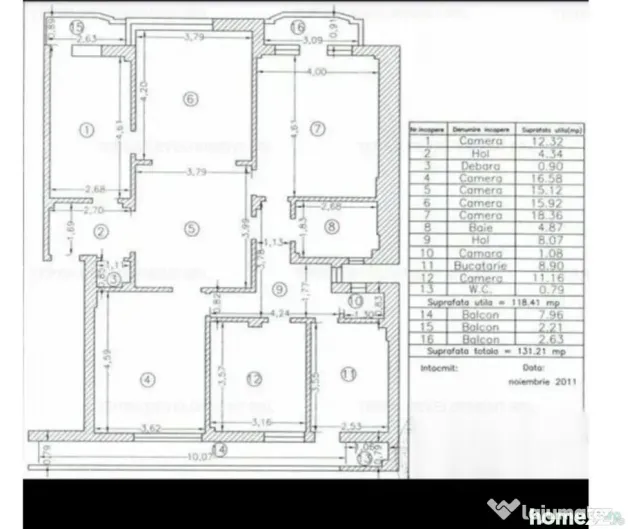 Apartament 6 camere Ultracentral - Constanta (Constanta)