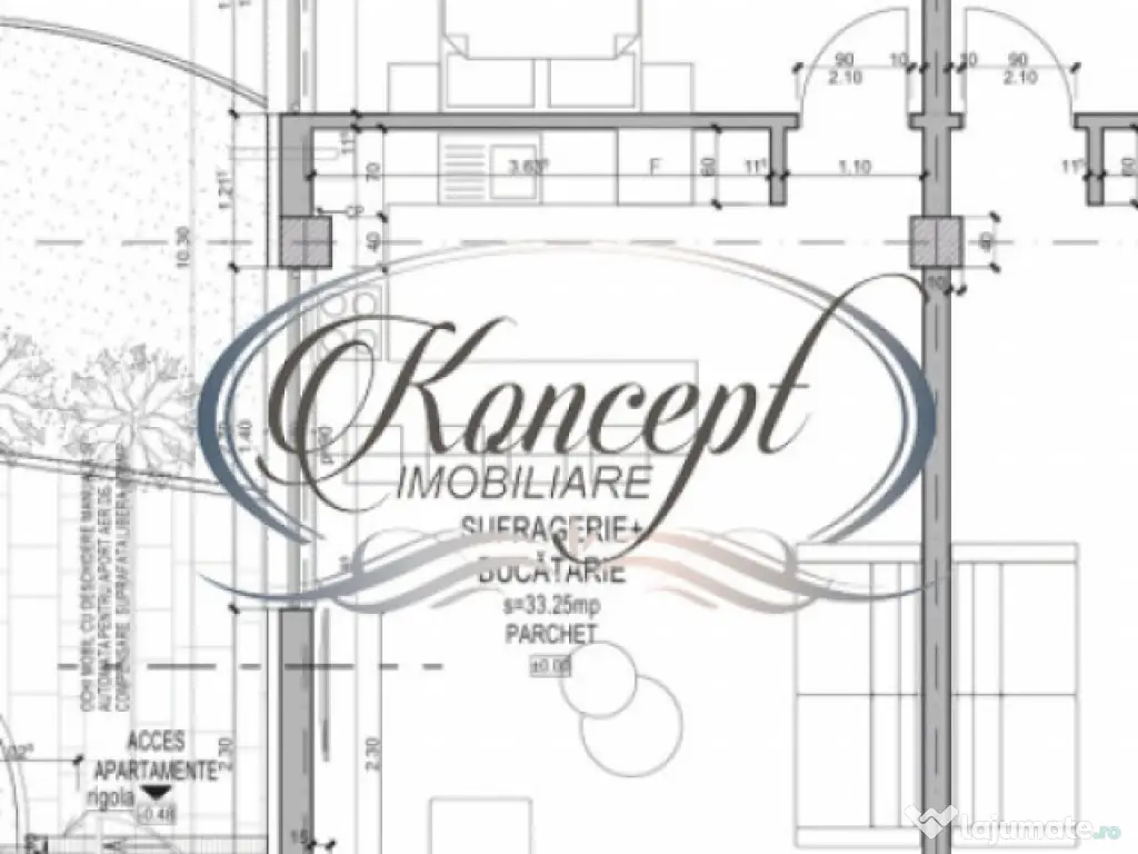 Apartament spatios in imobil nou, in Someseni